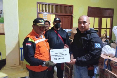 Erupsi Gunung Semeru, BRI Salurkan Bantuan Tanggap Bencana dan Layanan Perbankan Berjalan Normal