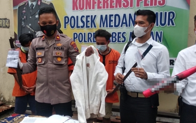Dua dari Empat Geng Motor Ditembak Polisi