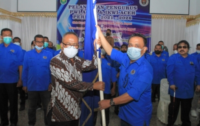 Pengurus PWI Aceh Periode 2021-2026 Resmi Dilantik