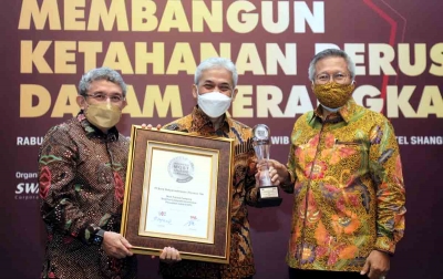 BRI Sabet Penghargaan Most Trusted Company 2021