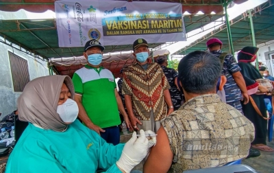 Capaian Vaksin Baru 60 Persen, INSAN Hadir di Tengah Masyarakat