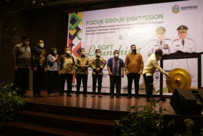 Gelar FGD, Bappeda Sumut Luncurkan Aplikasi KOPPDAR