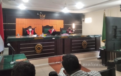 Lima Anggota DPRD Labura Jalani Sidang Dakwaan