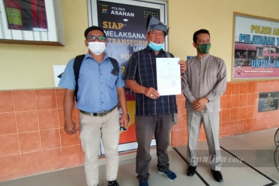 Dituding Murtad, Wartawan Buat Laporan ke Polres Asahan