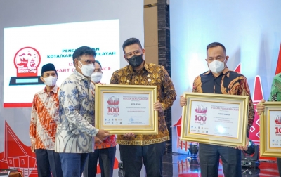 Pemko Medan Raih Penghargaan Smart Governance, Bobby: Komitmen Layani Masyarakat