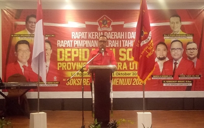 Soksi Sumut Kencangkan Konsolidasi, Sangkot Sirait: Wakafkan Diri untuk Organisasi