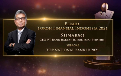 BRI Dinobatkan jadi BUMN Terbaik dan Dirut Raih Top National Banker