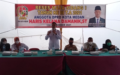 Reses Haris Kelana Damanik, Warga Sampaikan Keluhan Jalan Rusak Hingga BPJS