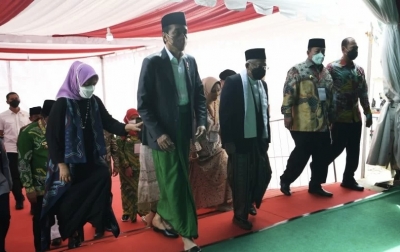 Jokowi Ajak Pemuda NU Ciptakan Kesejahteraan untuk Semua