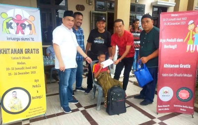 Alumni SMA VI'91 Gelar Khitanan Massal