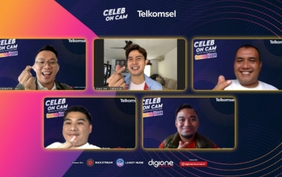 Telkomsel Gelar Celeb on Cam Spesial Akhir Tahun 2021 Bersama Cakra Khan