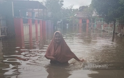Belasan Desa di Langsa Terendam Banjir