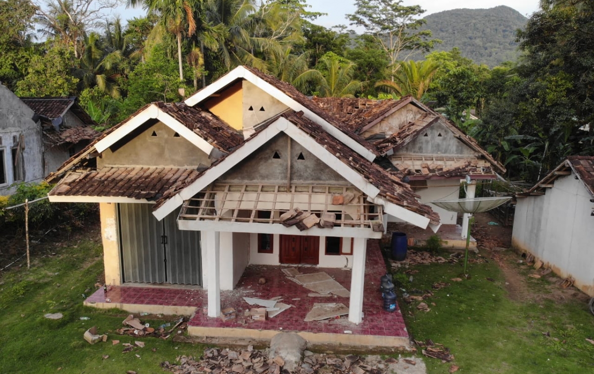 BNPB: 1.378 Rumah Terdampak Gempa Magnitudo 6,6 Banten