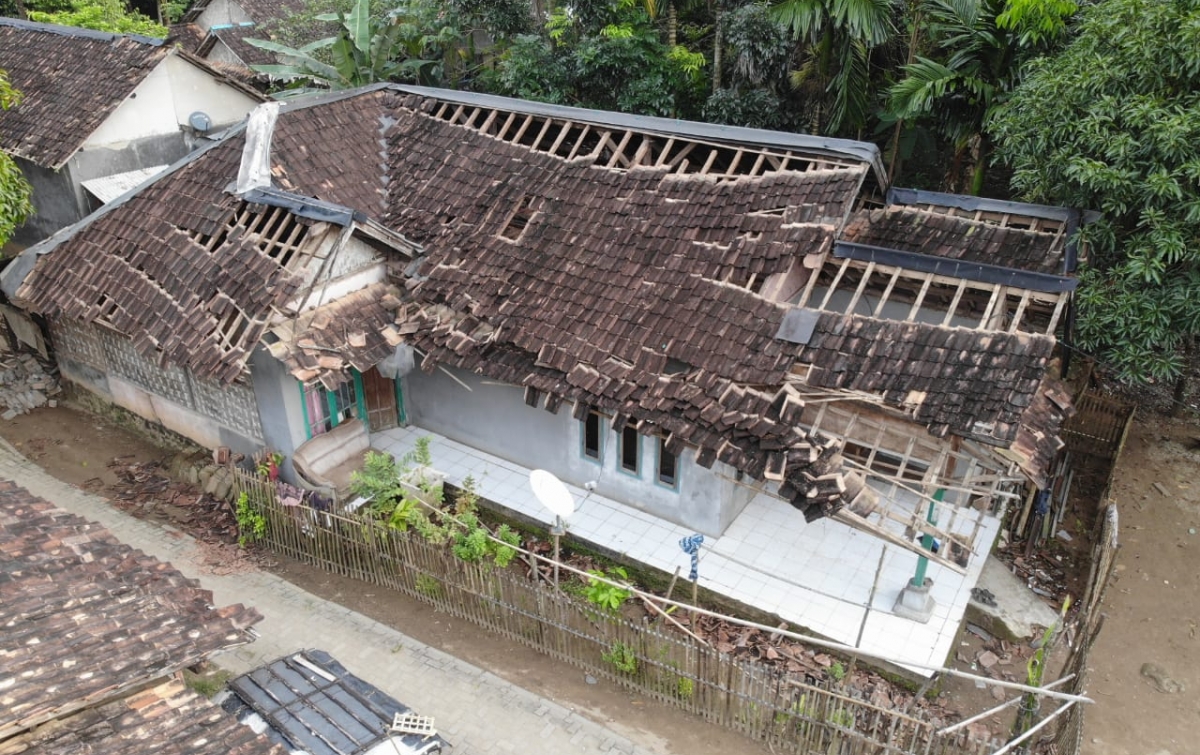 Update: Gempa Magnitudo 6,6 Banten Sebabkan 3.078 Rumah Rusak