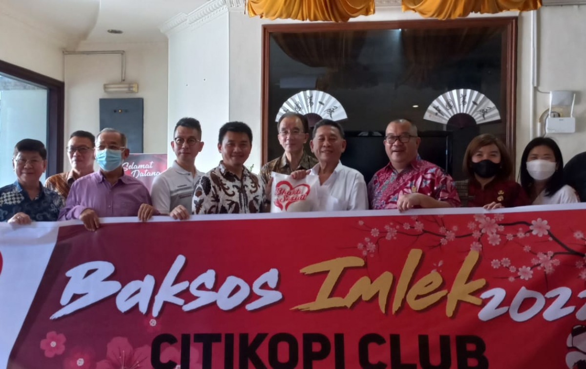 Jelang Imlek, Citikopi Club H5-J5 Berbagi Kasih dengan Etnis Tionghoa