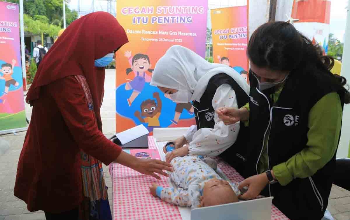 BRI Salurkan Bantuan Pencegahan Stunting Anak Indonesia