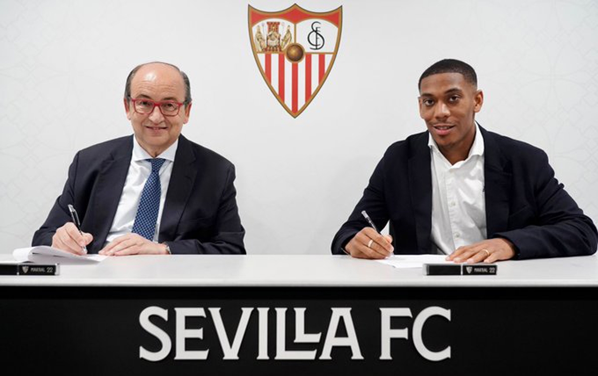 Anthony Martial Berseragam Sevilla Hingga Akhir Musim