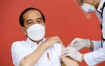 Penerima Vaksin Dosis Lengkap Hingga Akhir 2021 di Indonesia 113,67 Juta Orang