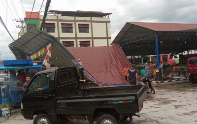 29 Rumah Rusak Berat Diterjang Angin Kencang di Aceh Tenggara