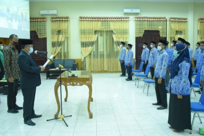 Sekda Tamiang Lantik 282 Pejabat Fungsional