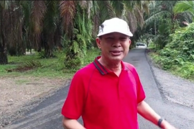 Bupati Tamiang Kaget Ada Pengaspalan Jalan Tidak Prioritas