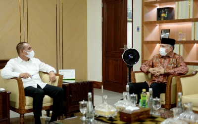 Nova Iriansyah dan Edy Rahmayadi Perkuat Hubungan Sumut-Aceh