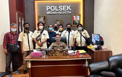 Polsek Helvetia Kejar Target Vaksinasi Anak