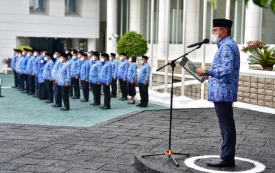 Pimpin Apel Hari Kesadaran Nasional, Edy Rahmayadi Sampaikan Target Pemprov Tahun 2022