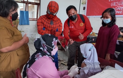 Launching Vaksinasi Anak di Medan, BIN Suntik 2.710 Dosis untuk 12 Sekolah Dasar