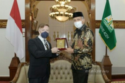 Konsul AS Wilayah Sumatera Kunjungi Aceh