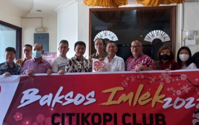 Jelang Imlek, Citikopi Club H5-J5 Berbagi Kasih dengan Etnis Tionghoa