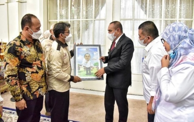 Bahas Isu Peternakan, ISPI Sumut Audiensi dengan Gubernur Edy