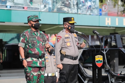 Apel Siaga, TNI dan Polri Garda Terdepan