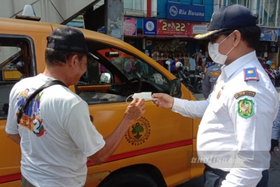 Dishub Kota Medan Razia Surat-surat Kendaraan Bermotor