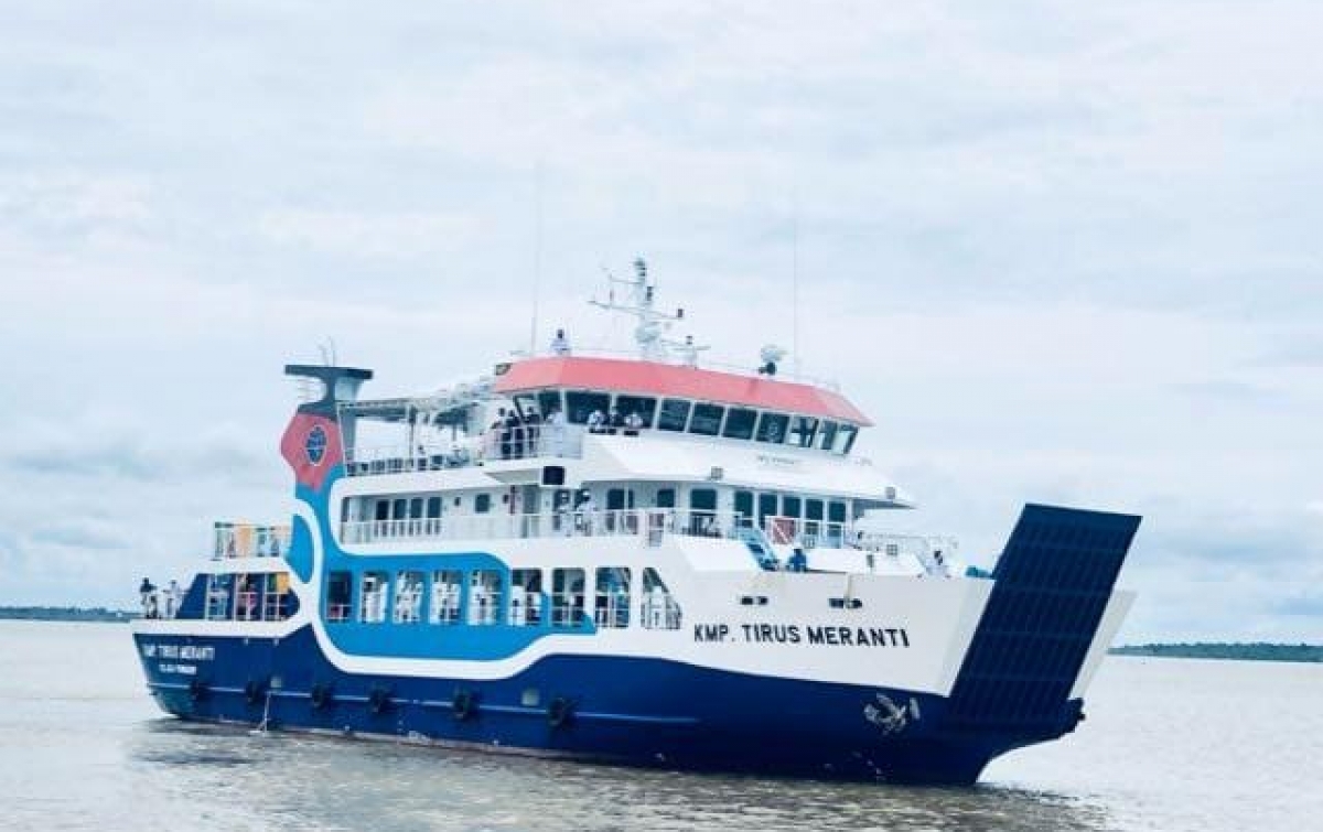 KMP Tirus Meranti Resmi Layani Lintasan Alai Insit-Pecah Buyung-Dumai