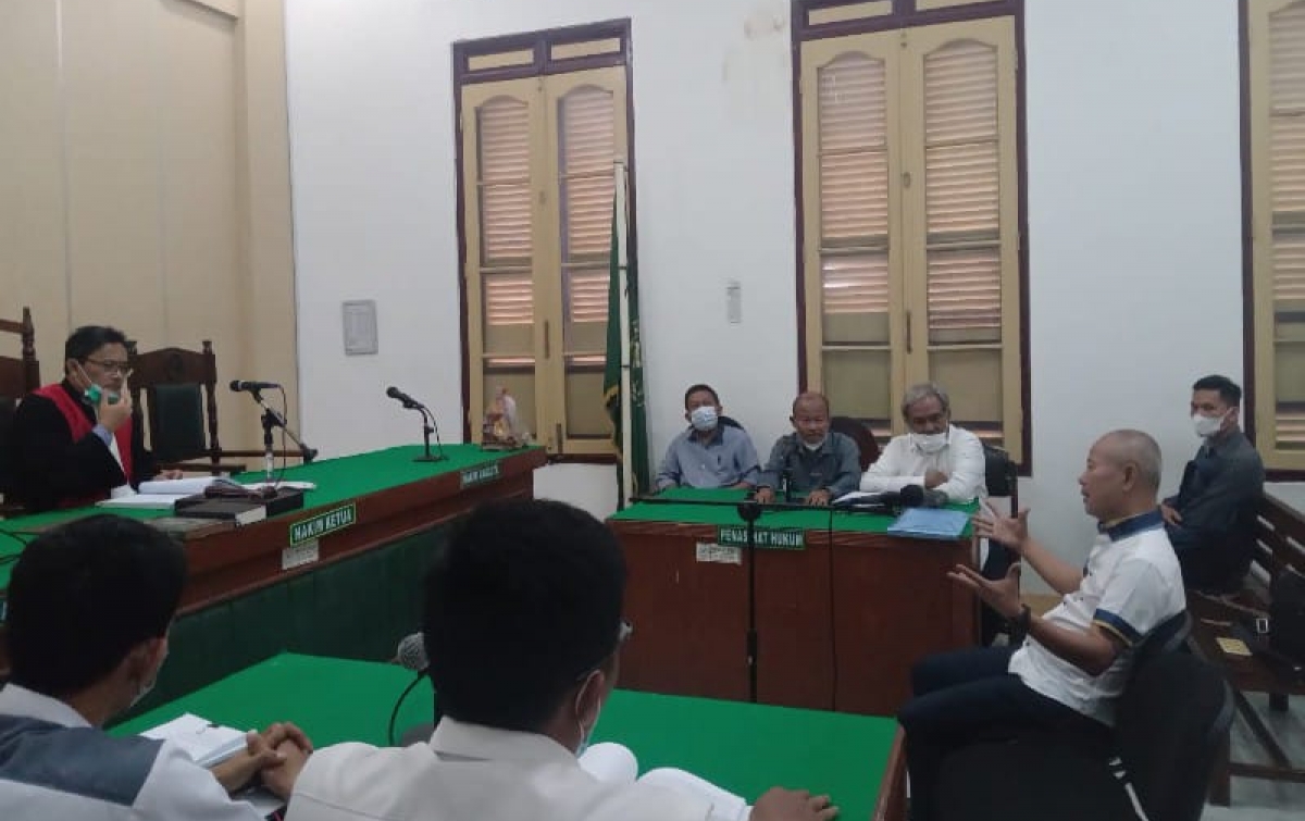 Terpidana Penyerobotan Tanah Dieksekusi ke Rutan Tanjung Gusta