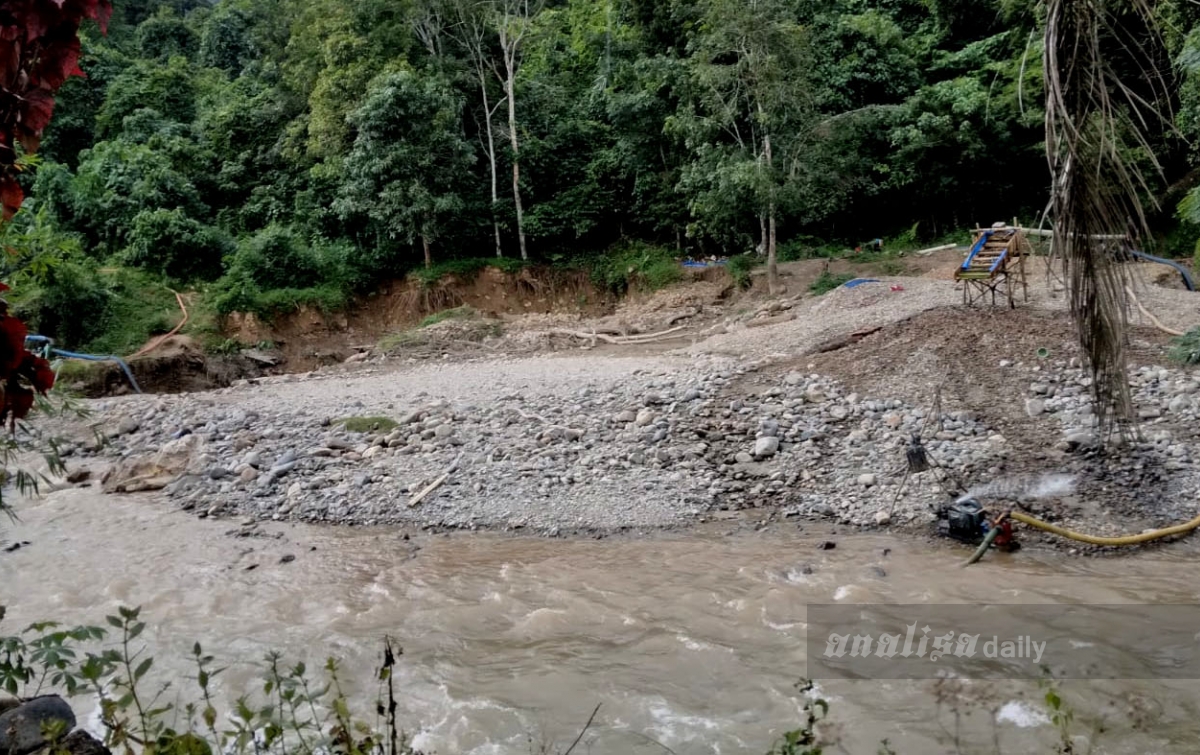 Tambang Emas Liar di Siraisan Semakin Meresahkan