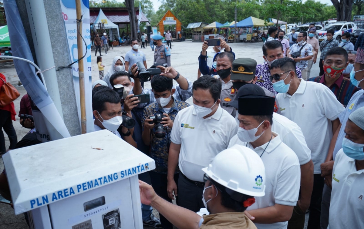 PLN Hadirkan SPLU di Kawasan Wisata Batubara Mangrove Park