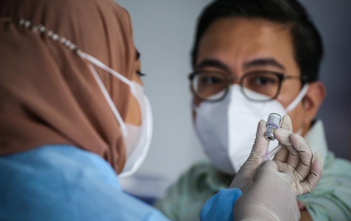 135.209.233 Orang Sudah Peroleh vaksin Covid-19 Dosis Lengkap