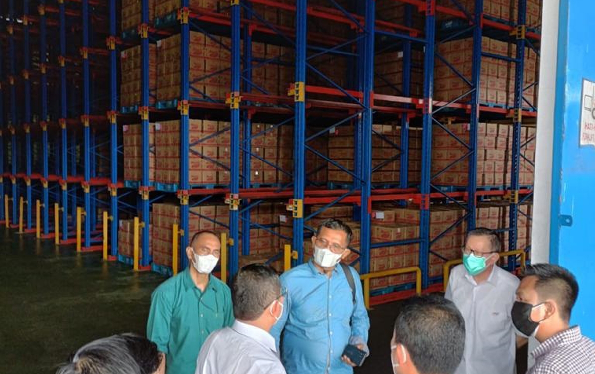 Polda Sumut Datangi Gudang Penyimpanan Minyak Goreng