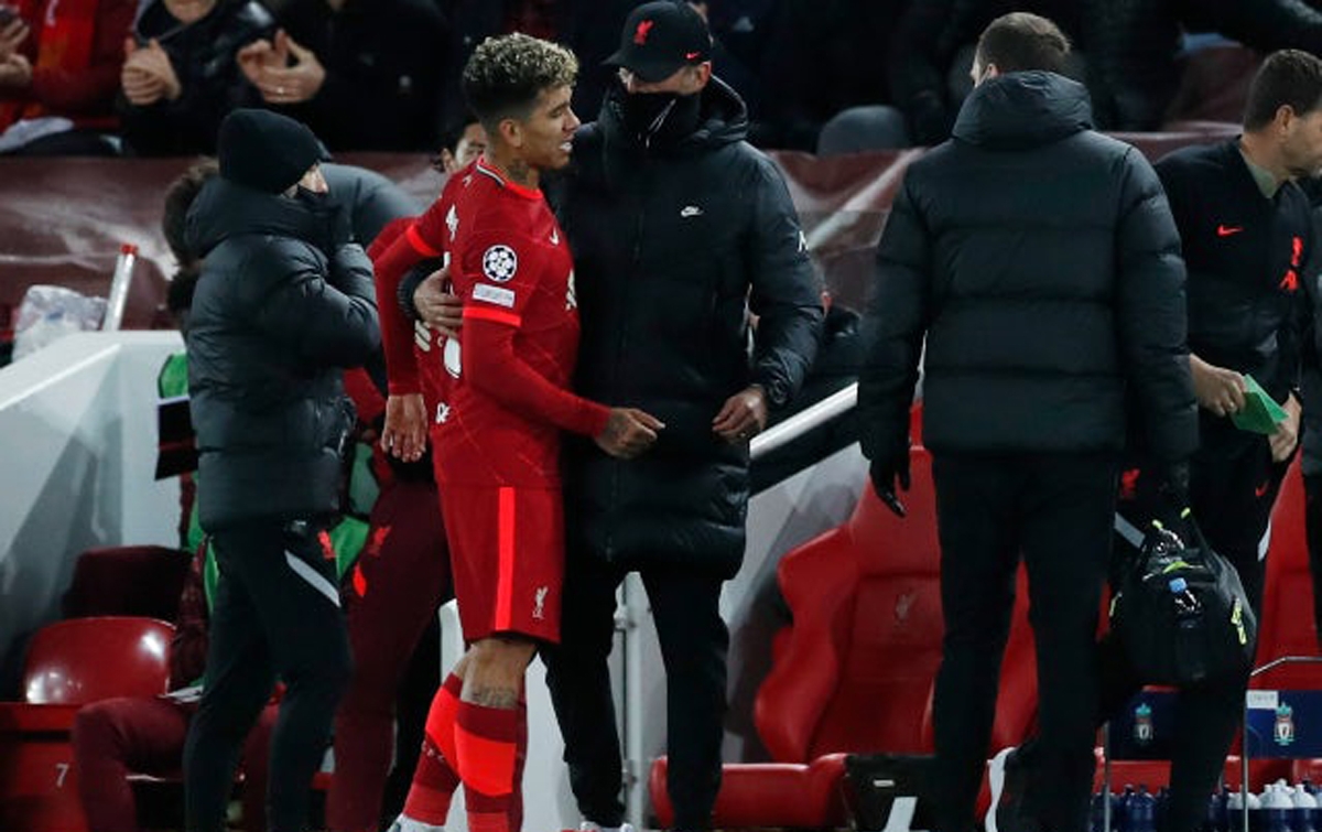 Jurgen Klopp: Roberto Firmino Cedera Otot