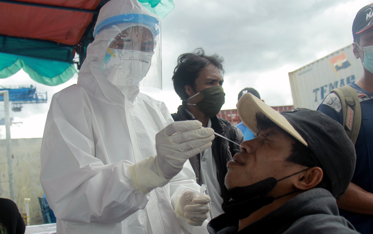 Secara Nasional, Kasus Harian Covid-19 Menurun