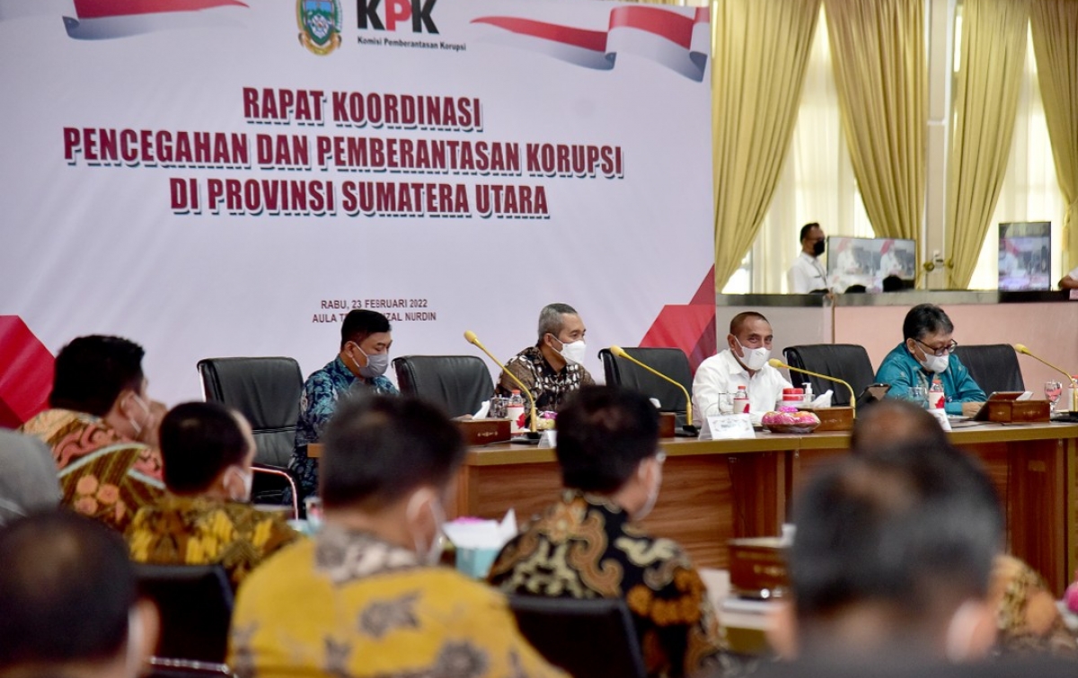 Edy Rahmayadi Bersyukur Ada Komisi Pemberantasan Korupsi