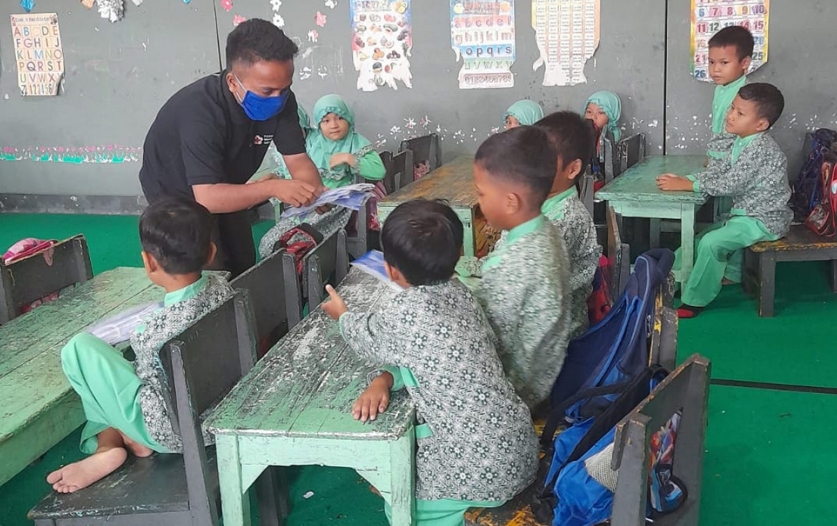 TK YPIPL Dibekali Kepalangmerahan