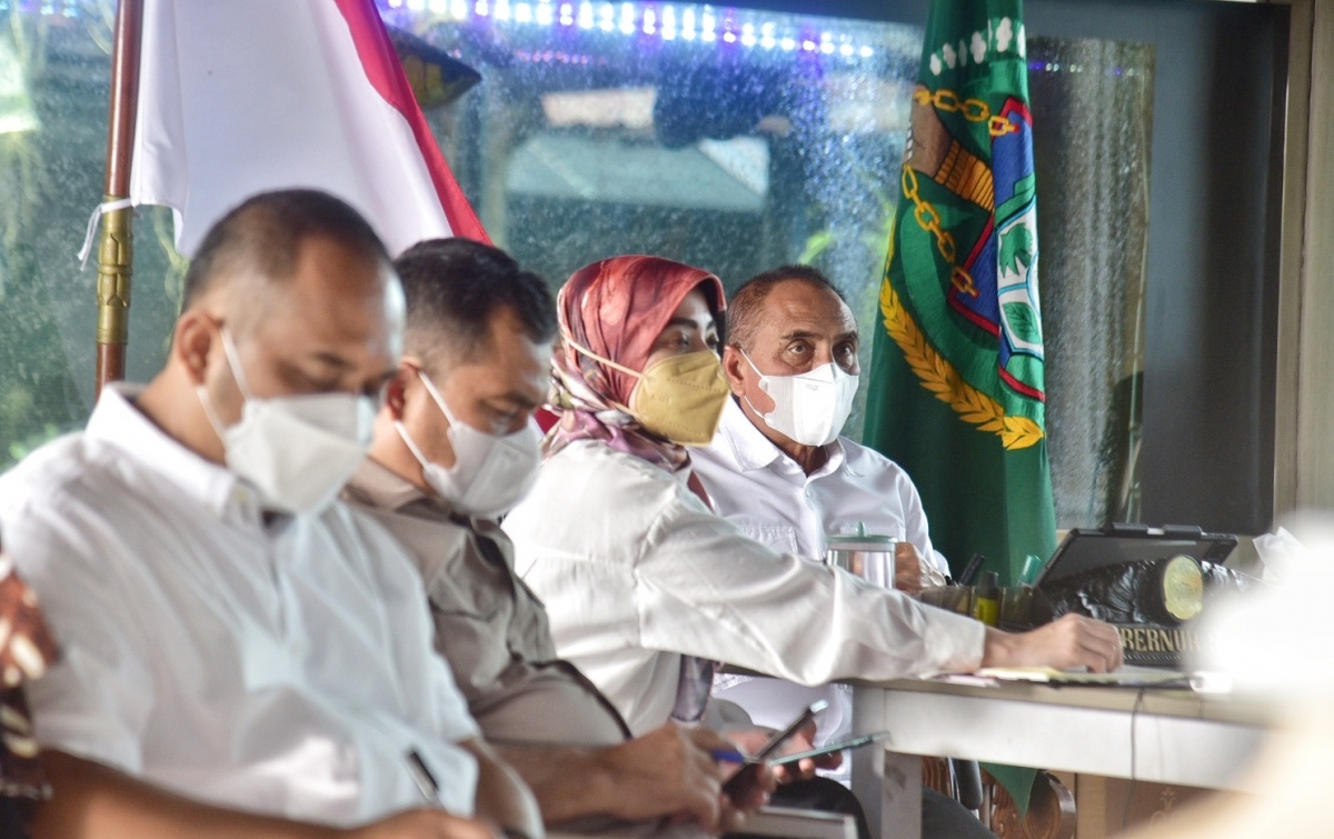 Edy Rahmayadi: Capaian Vaksinasi Lansia di 8 Kabupaten/Kota Sudah di Atas 70%