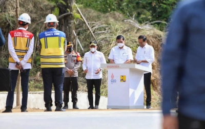 Jokowi Resmikan Jalur Balige By Pass