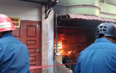 Ruko di Jalan Seroja Terbakar, 1 Orang Tewas