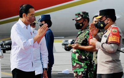Kapolda Sumut Dampingi Jokowi Dalam Agenda Kunjungan Kerja