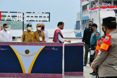Presiden Jokowi Resmikan Tujuh Pelabuhan Penyeberangan di Kawasan Danau Toba