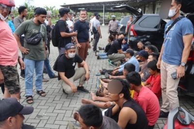 Polisi Grebek Pekan Tanjung Morawa, 16 Pemakai Sabu Diangkut
